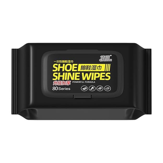 Shoe Cleaning Wipes Portable Pack – Quick Dirt & Stain Remover for Sneakers & Leather Shoes - Smart Flex Store