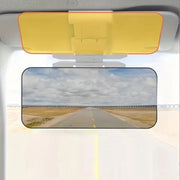 2-in-1 Car Sun Visor – Yellow Night Vision & Black Day Shade