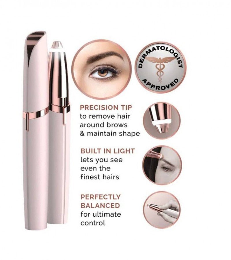 2 - in - 1 Flawless Brows Rechargeable Eyebrow Trimmer - Smart Flex Store