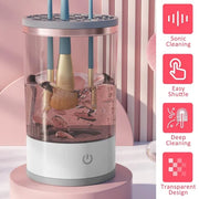 Electric Makeup Brush Cleaner & Dryer – All-in-One Cleaning Tool