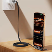2-in-1 240W Fast Charging Cable with Stand