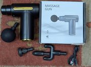 Powerful Deep Tissue Massage Gun – Multiple Attachments & Adjustable