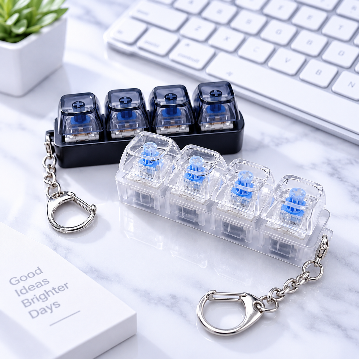 Mini Mechanical Keychain Fidget