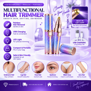 2-in-1 Flawless Brows Rechargeable Eyebrow Trimmer